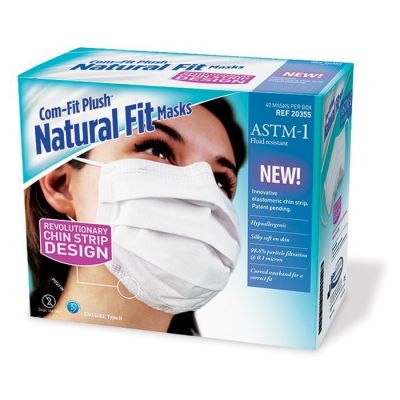 Com-fit Plush Natural Fit Masks - ASTM-1