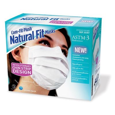 Com-fit Plush Natural Fit Masks - ASTM-3