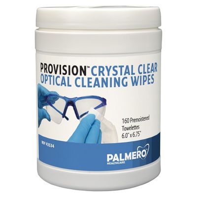 ProVision® Crystal Clear Optical Cleaning Wipes