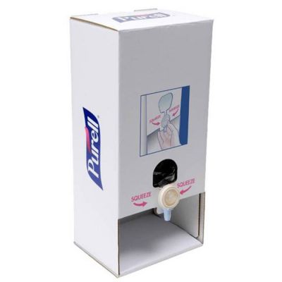 Purell Cardboard Table Top Hand Sanitizer Station