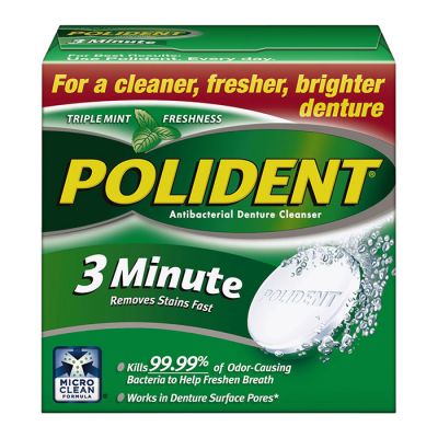 Polident® 3-Minute Antibacterial Cleanser