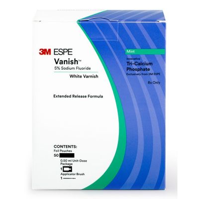 3M™ Vanish™ 5% Sodium Fluoride White Varnish