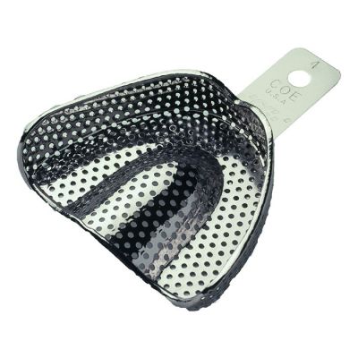 COE® Metal Impression Trays - Perforated Nickel-Plated