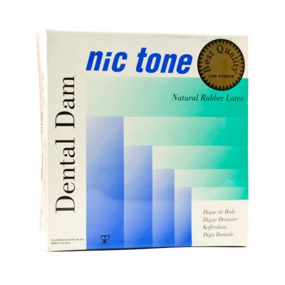 Nic Tone Dental Dams Green