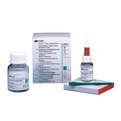 Ketac™ Cem Radiopaque Permanent Glass Ionomer Luting Cement