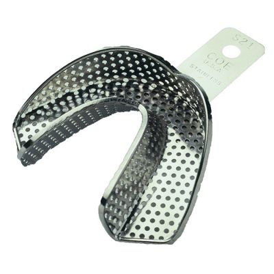 COE® Metal Impression Trays - Perforated Stainless Steel